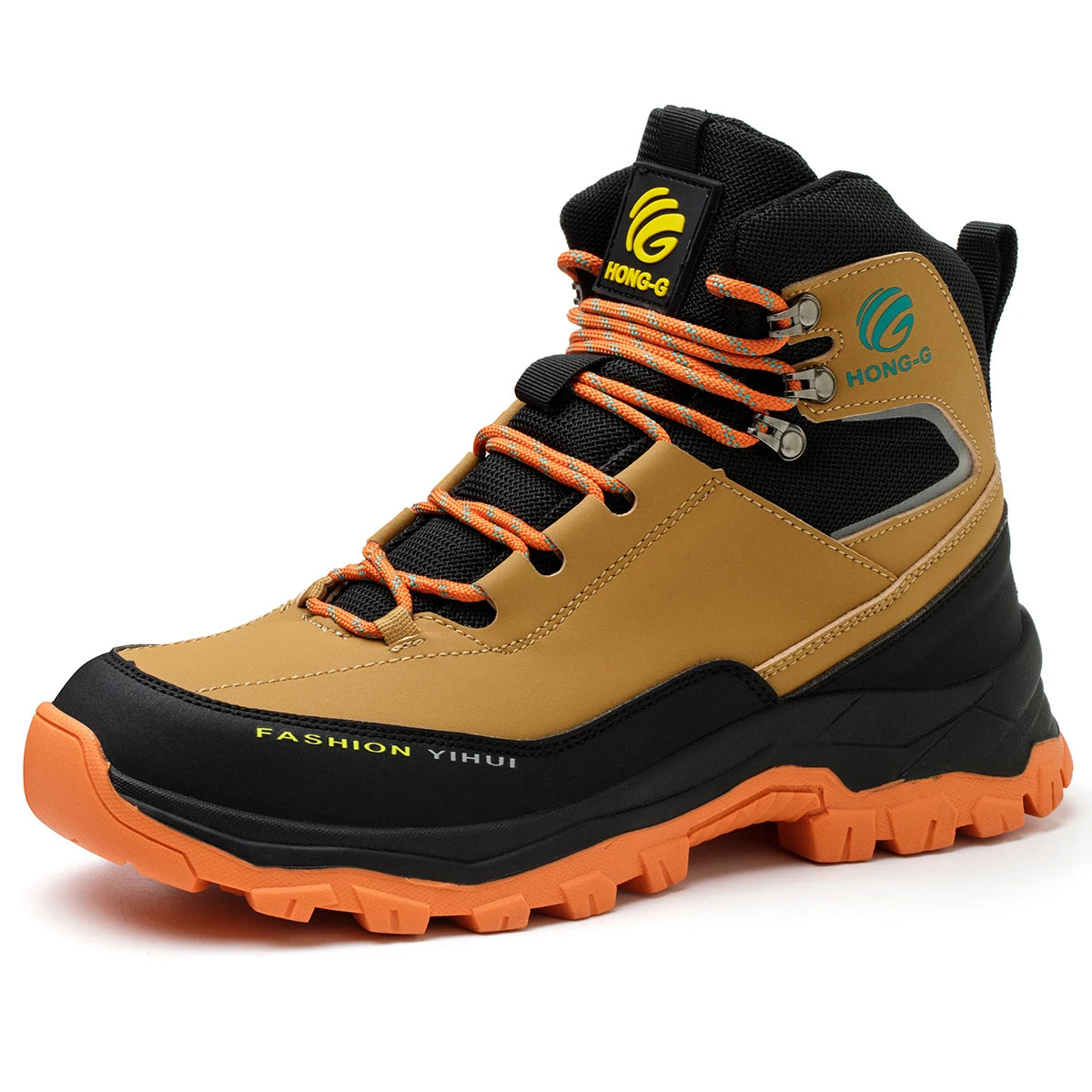 VEIGAR Men's Protective Work Safety Shoes With Steel Toe Cap