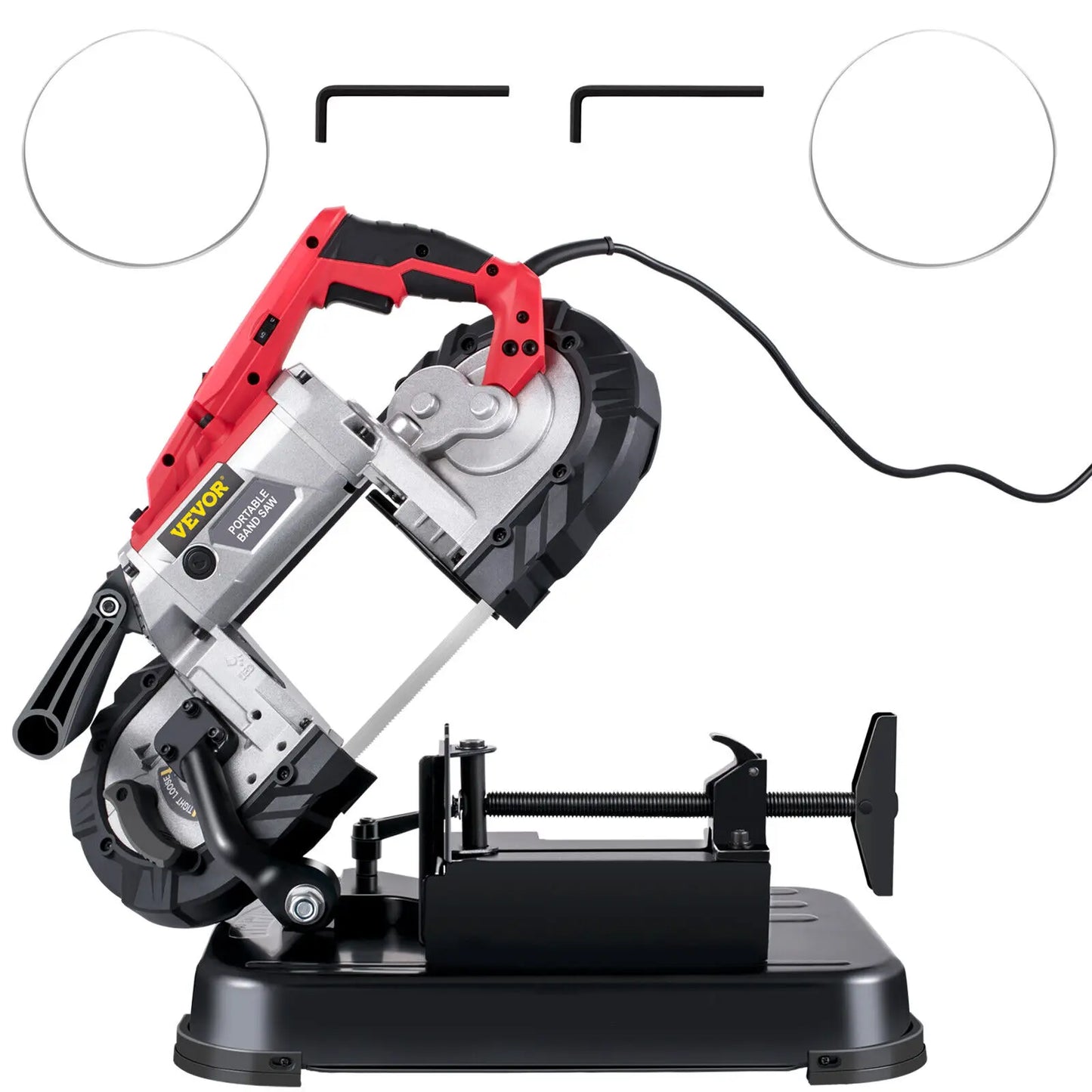 SucceBuy Portable Band Saw Cordless Variable Speed 10 Amp
