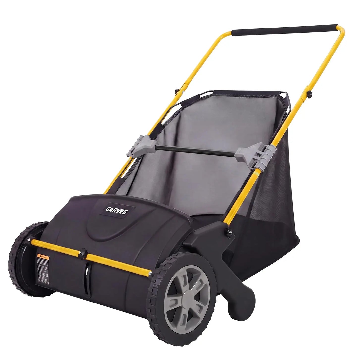 Studyset Manual Push Lawn Sweeper 4 Brushes Large Collector