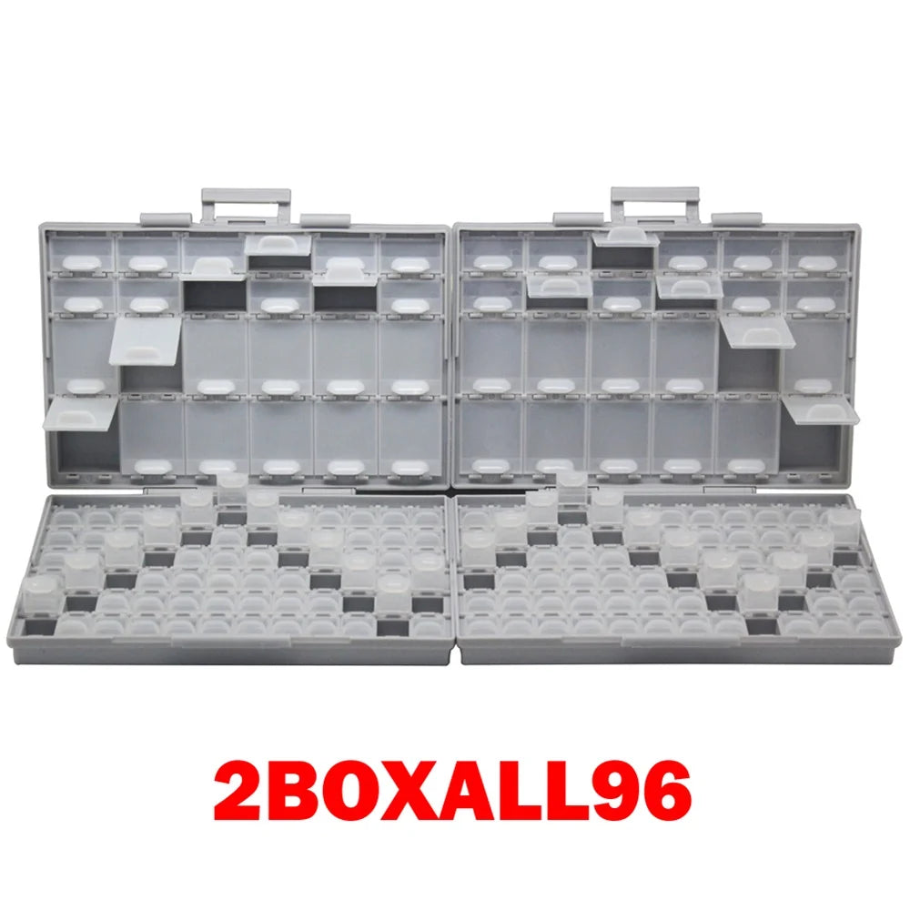 SMD Resistor Capacitor Storage Box Organizer 1206 0402 0603 0805