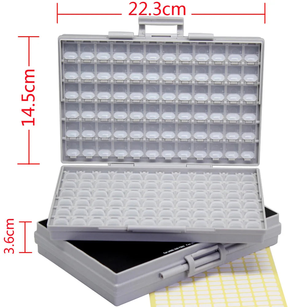 SMD Resistor Capacitor Storage Box Organizer 1206 0402 0603 0805