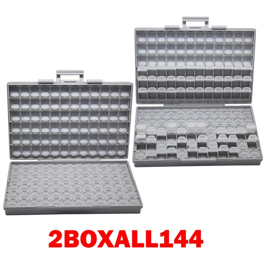 SMD Resistor Capacitor Storage Box Organizer 1206 0402 0603 0805