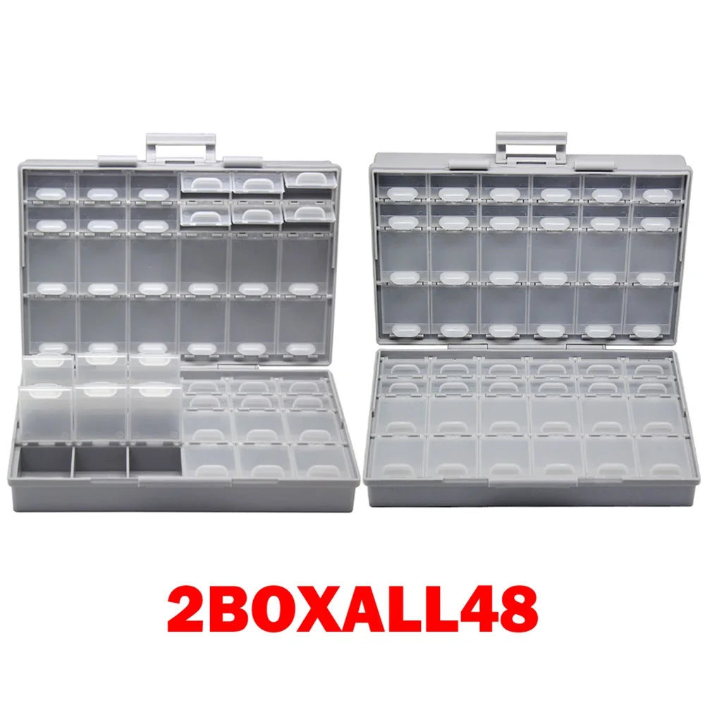 SMD Resistor Capacitor Storage Box Organizer 1206 0402 0603 0805