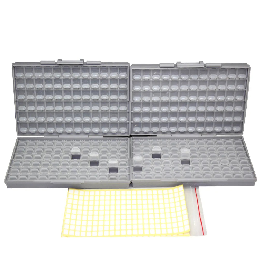 SMD Resistor Capacitor Storage Box Organizer 1206 0402 0603 0805