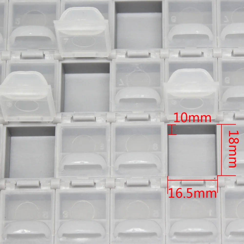 SMD Resistor Capacitor Storage Box Organizer 1206 0402 0603 0805