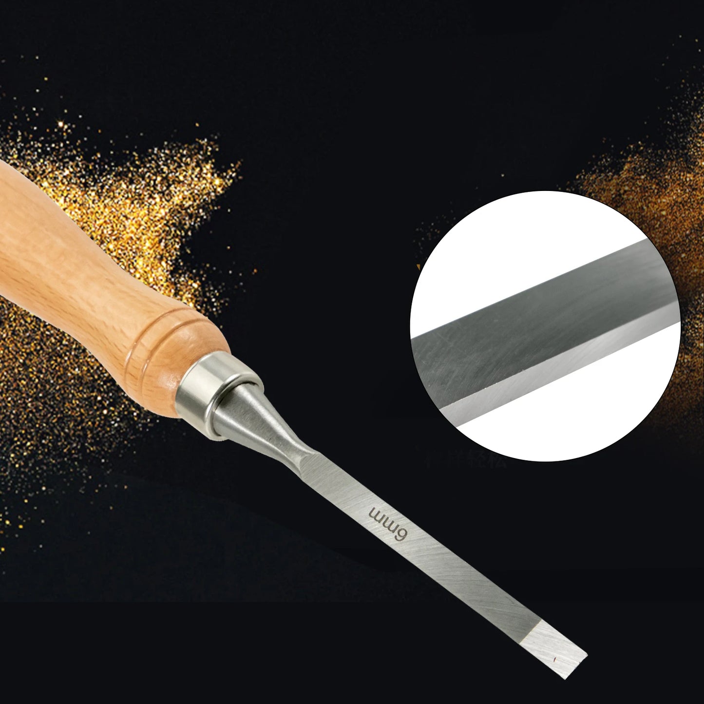SucceBuy Wood Carving Chisel Set for Lathe and Woodworking Tools