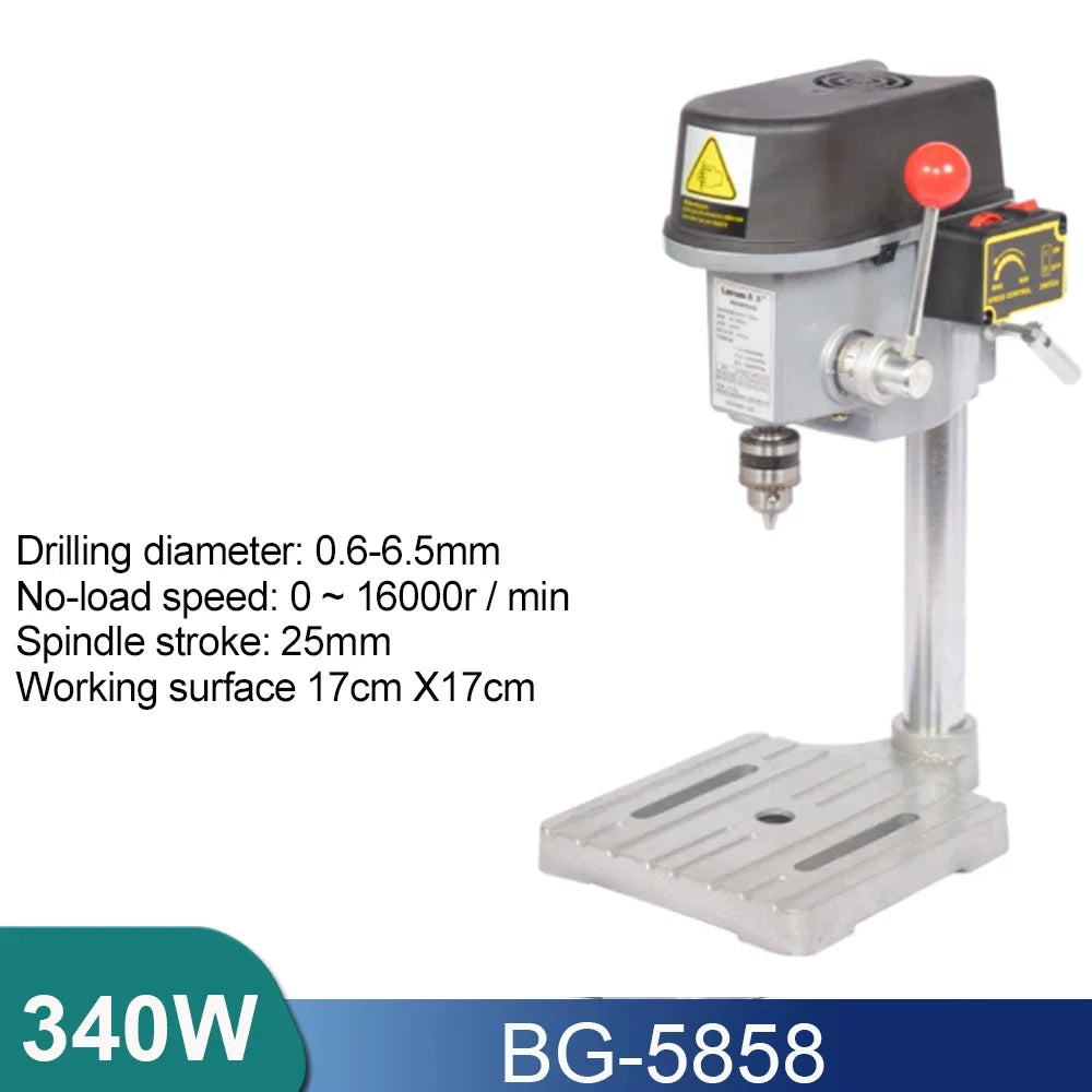 Allsome Mini Bench Drill Press Variable Speed Drill Chuck