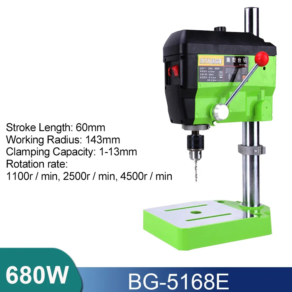 Allsome Mini Bench Drill Press Variable Speed Drill Chuck