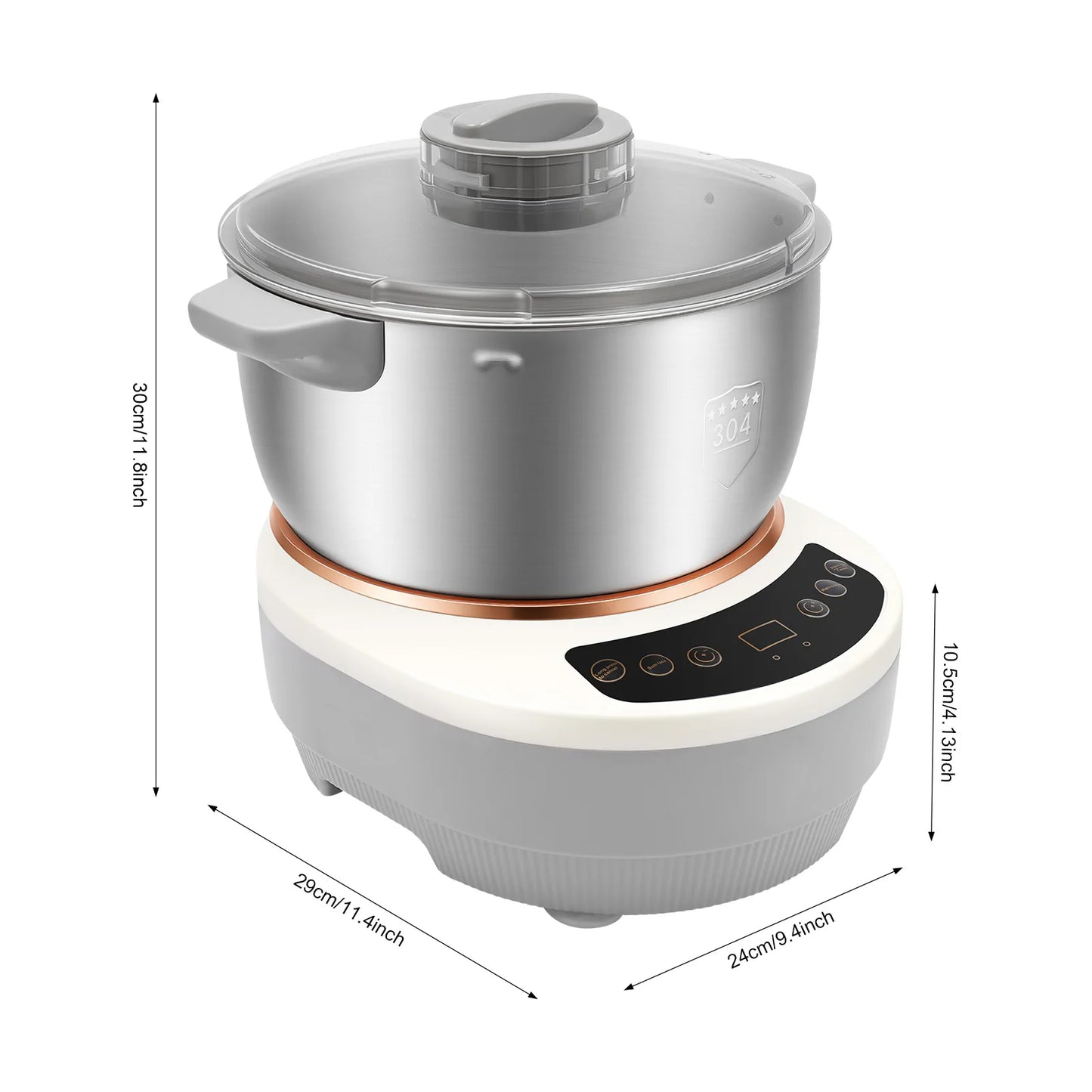 Electric Dough Mixer With Ferment Function For Pizza And Bread