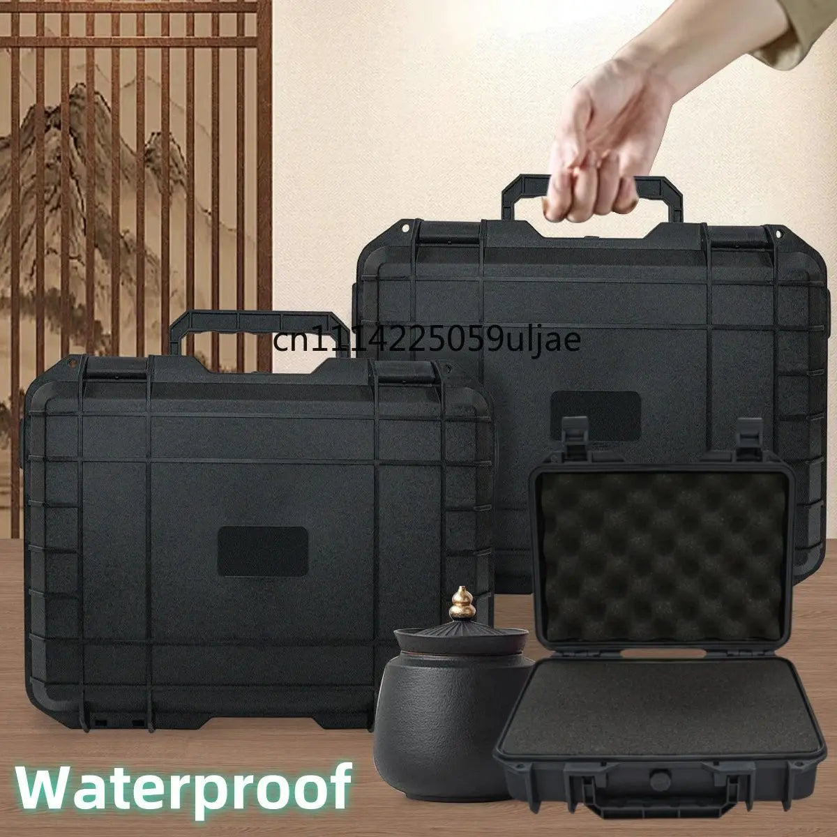 Waterproof Hard Box Industrial Storage Organizer Durable Plastic