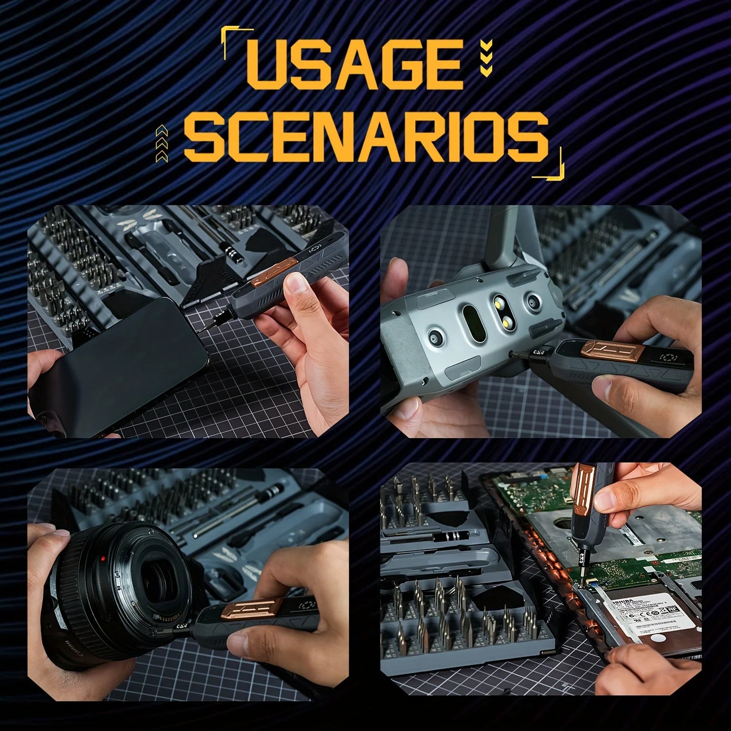 Jakemy 180 In 1 Magnetic Screwdriver Set For Repairs