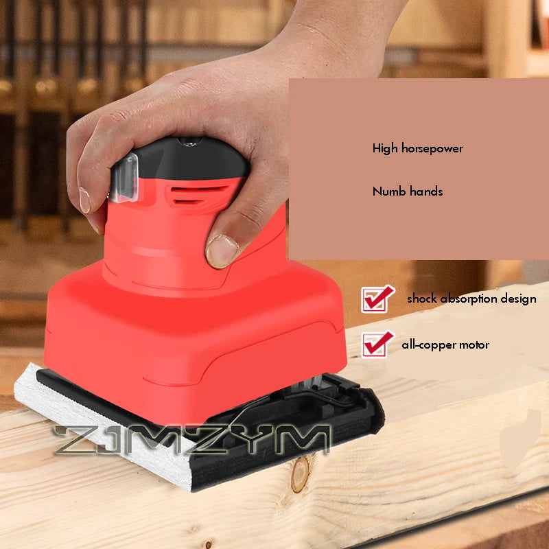 ZJMZYM Electric Sander Brushless Sheet Sanding Tool