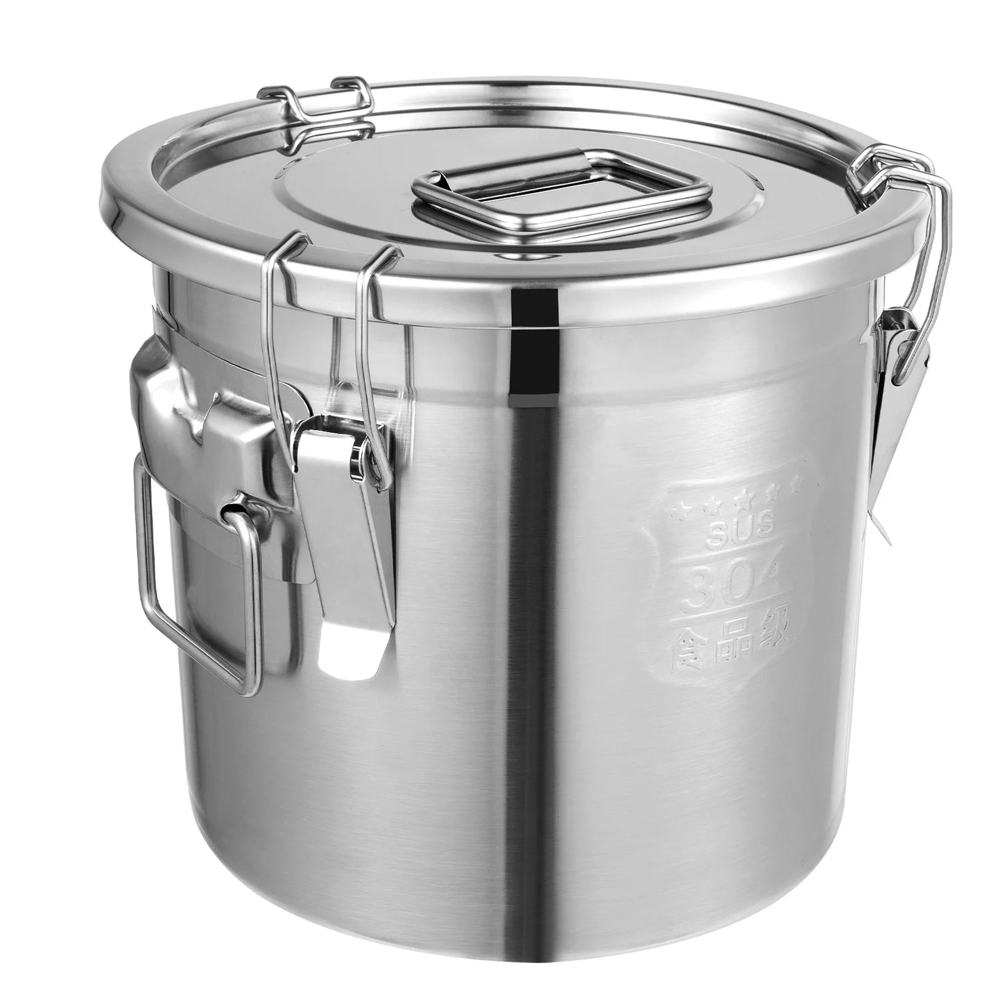Bymaocar Stainless Steel Cereal And Oil Storage Container Airtight