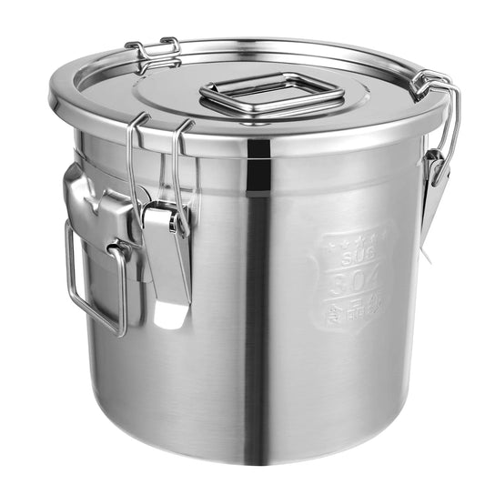 Bymaocar Stainless Steel Cereal And Oil Storage Container Airtight