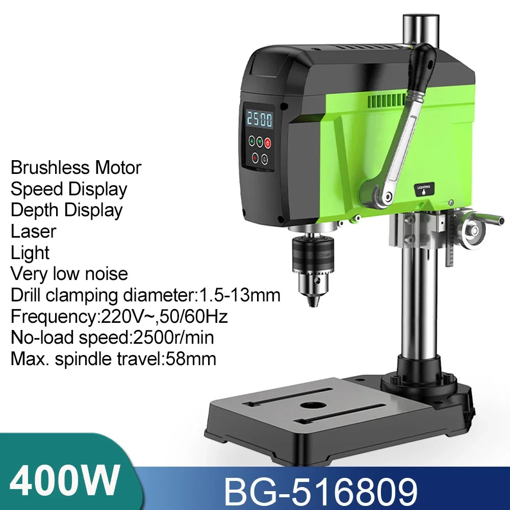 Allsome Mini Bench Drill Press Variable Speed Drill Chuck