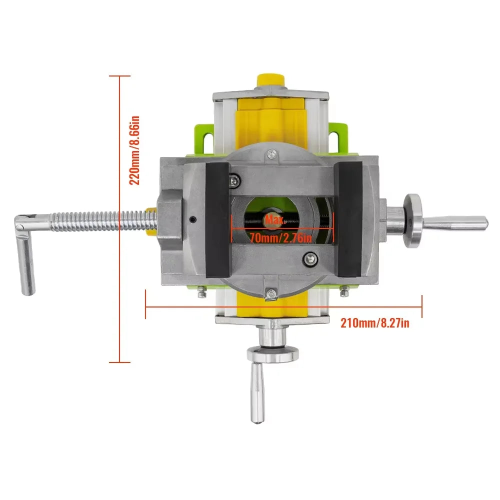 2 In 1 Milling Drilling Precision Vise With Swivel Base