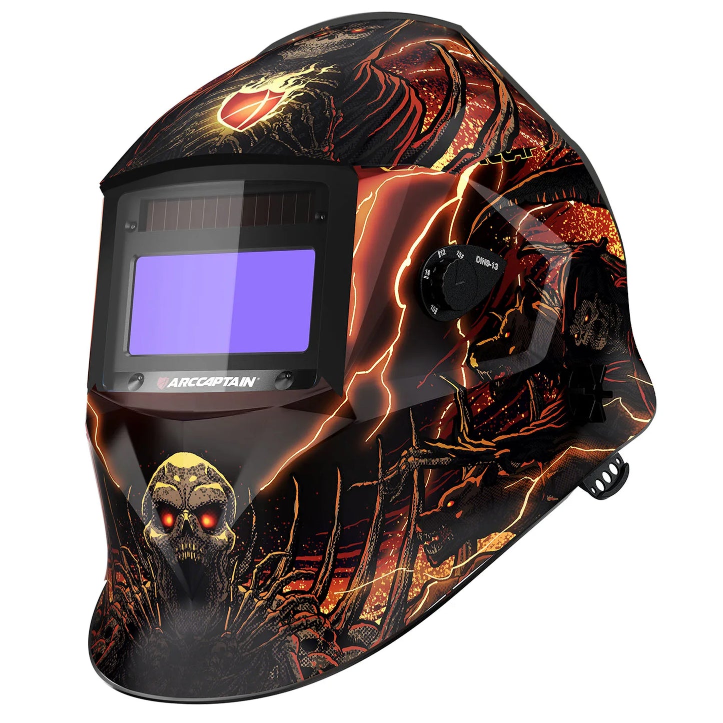ARCCAPTAIN Auto Darkening Welding Helmet DIN 4 TIG MIG MMA