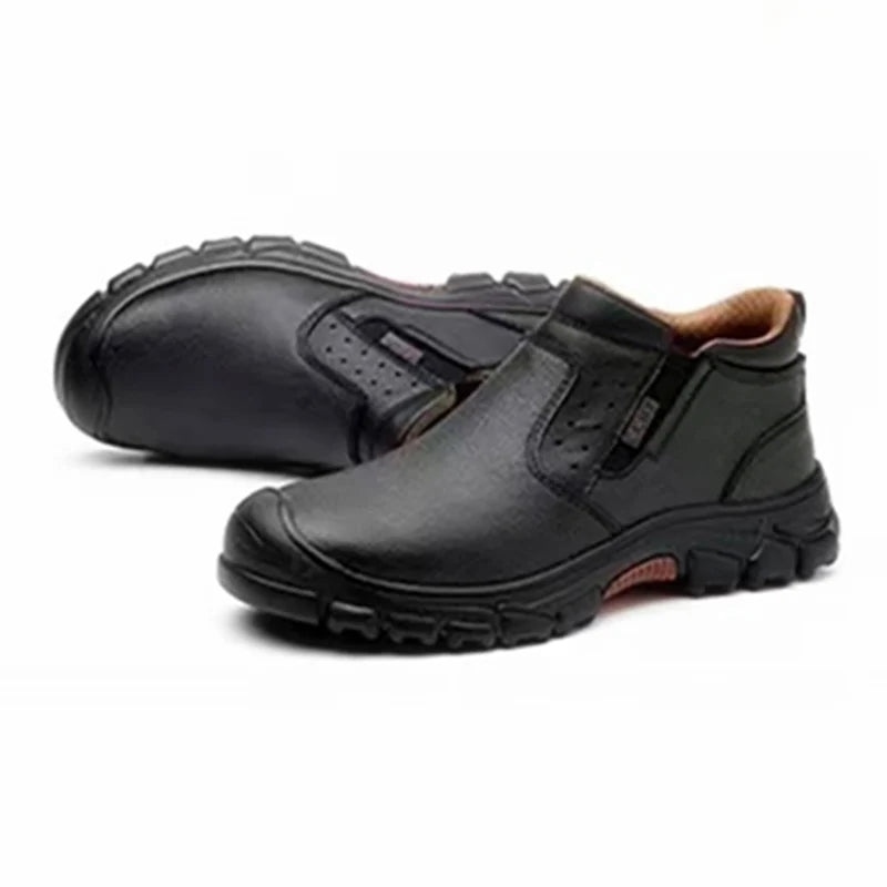 Mens Composite Toe Work Boots With Metatarsal Guard
