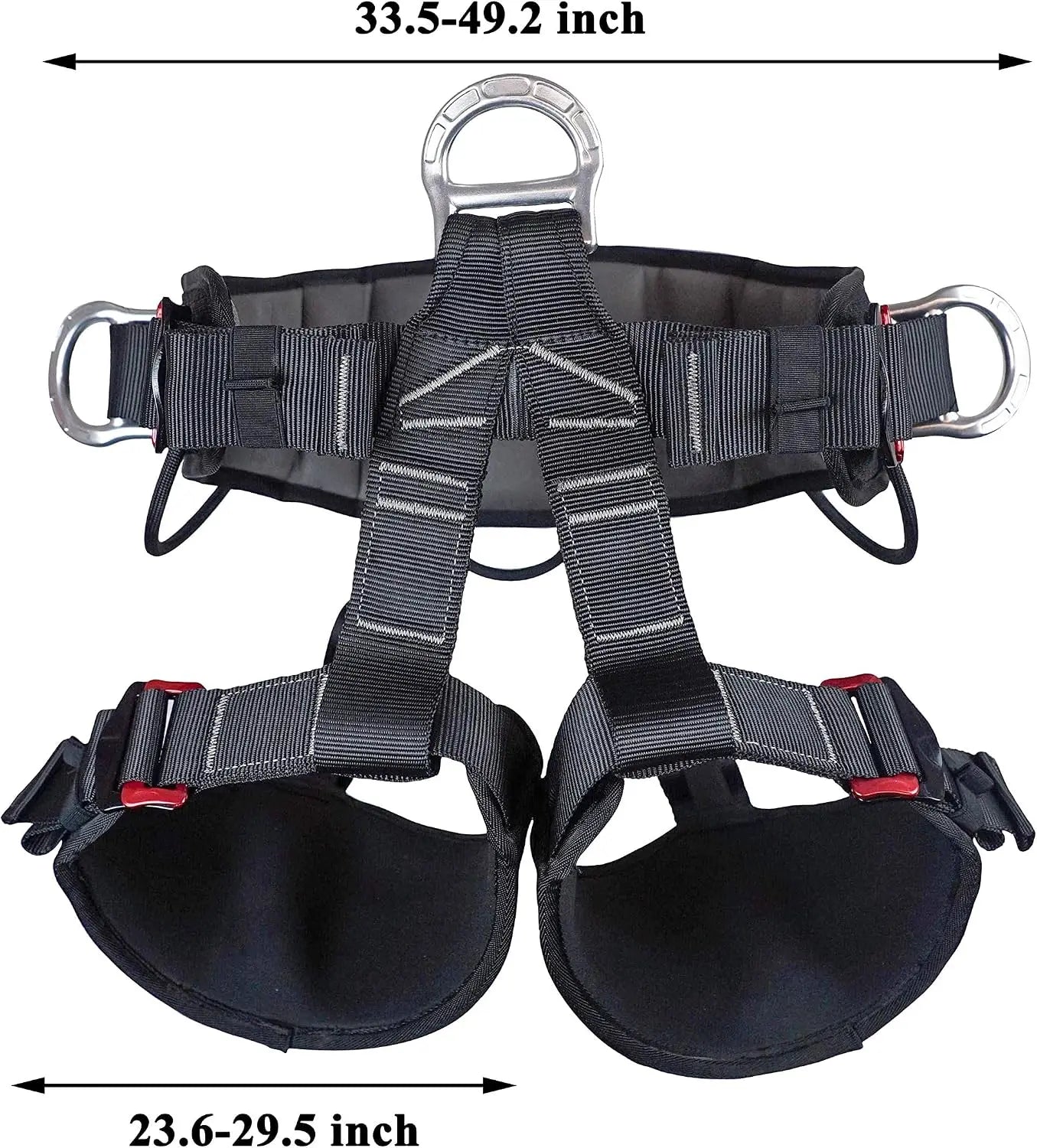 SOB Tree Climbing Harness With Adjustable Straps Half Body Safety