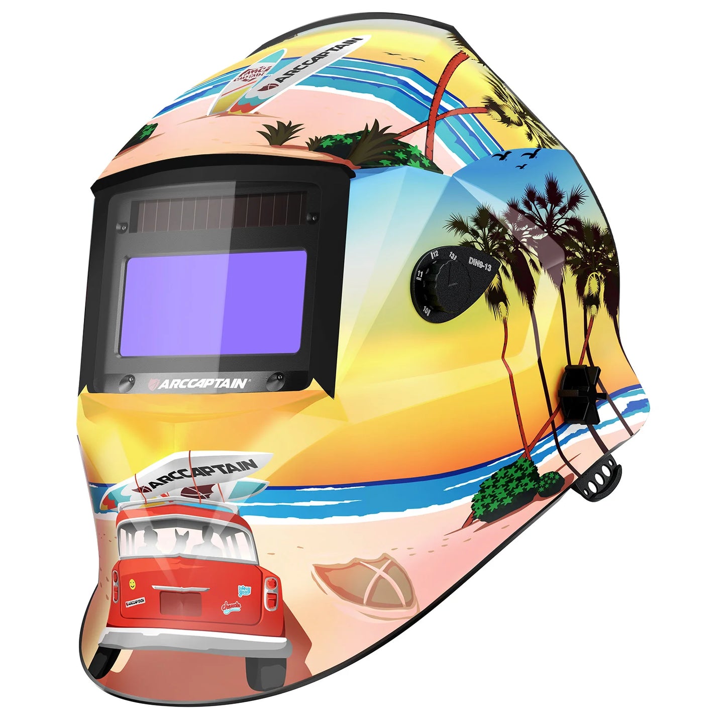 ARCCAPTAIN Auto Darkening Welding Helmet DIN 4 TIG MIG MMA