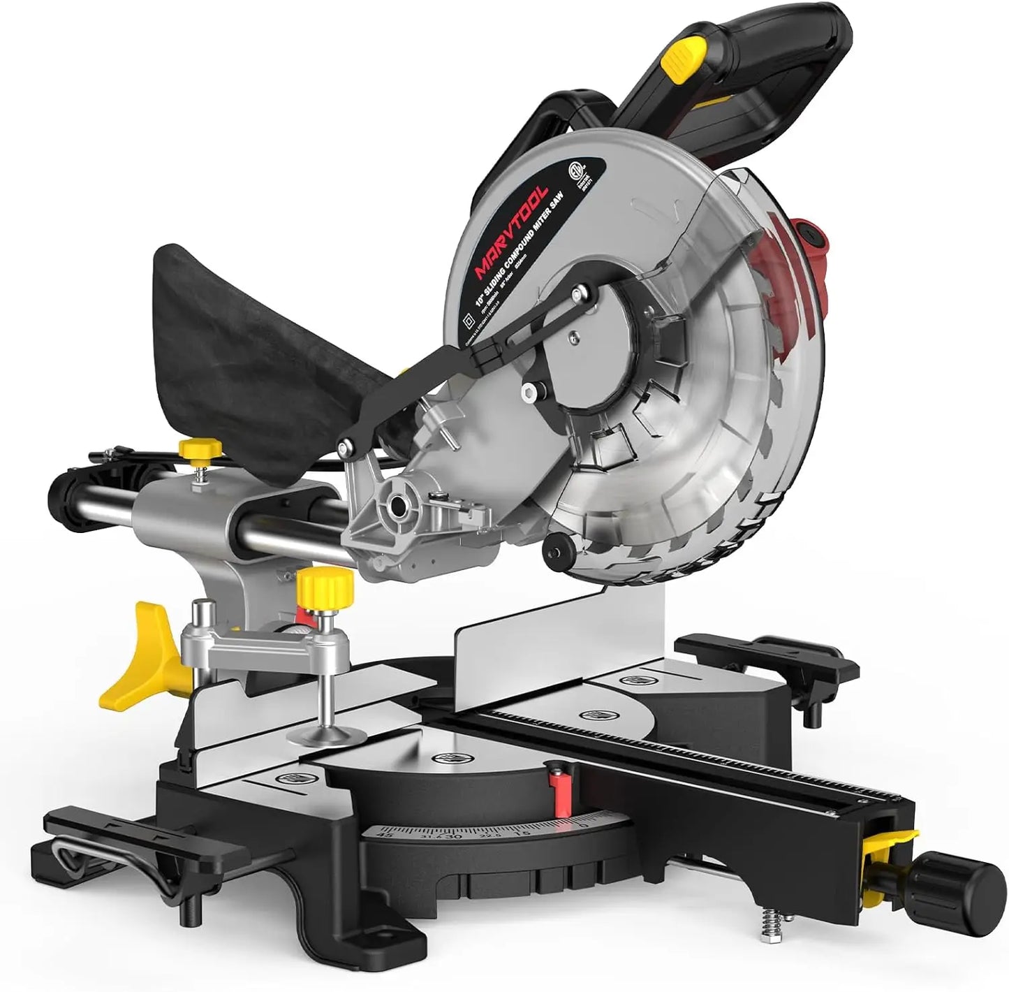 Marvtool JS-1207C3 Sliding Compound Miter Saw 15 Amp