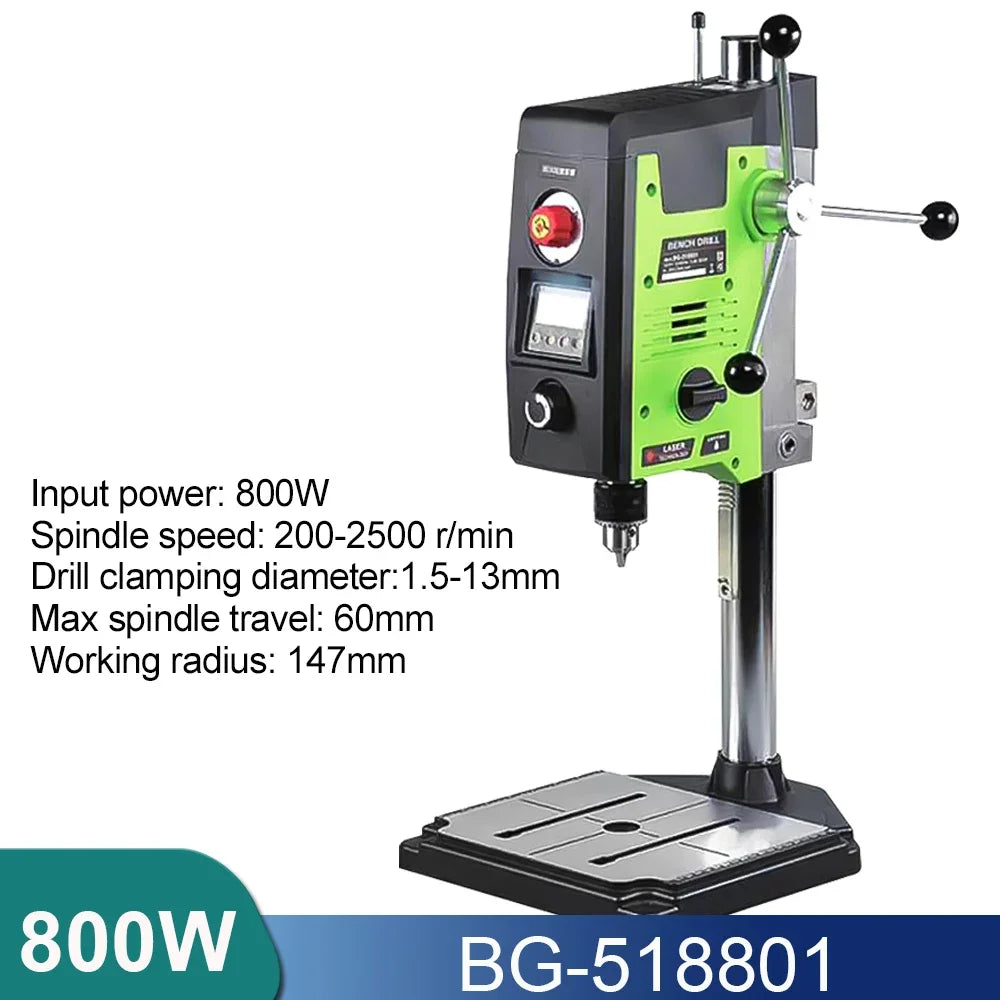Allsome Mini Bench Drill Press Variable Speed Drill Chuck