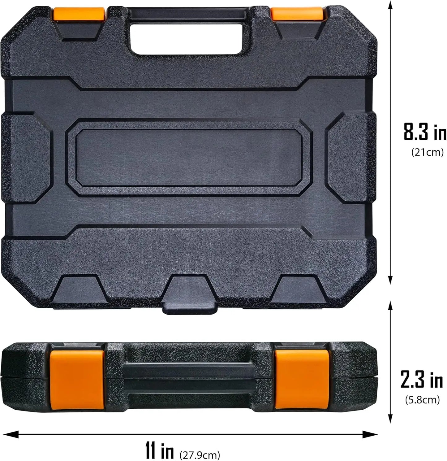 Boen Metric Socket Set 16-Piece Cr-V Steel With Case