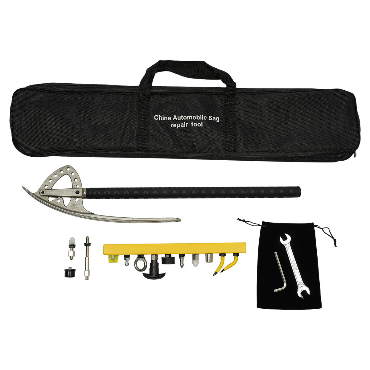 Bymaocar Adjustable Car Fender Repair Tool Kit for Dent Removal