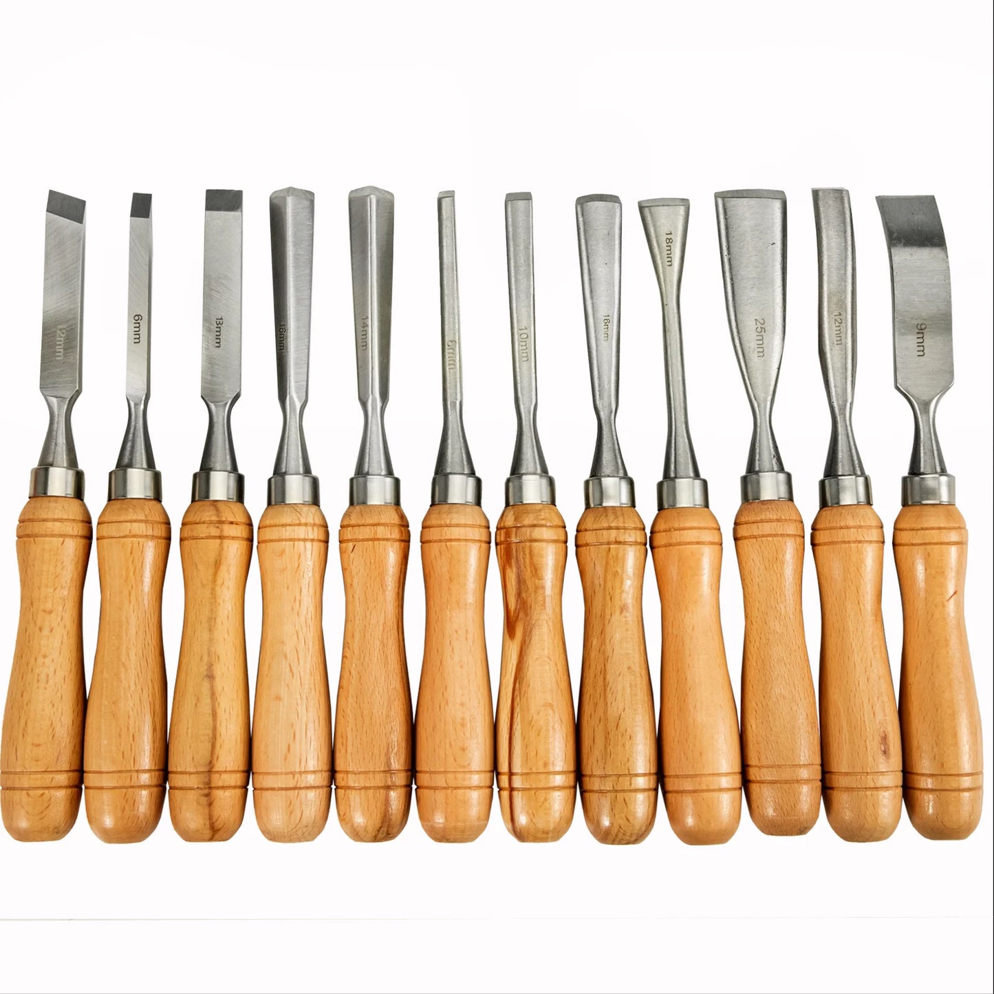 SucceBuy Wood Carving Chisel Set for Lathe and Woodworking Tools