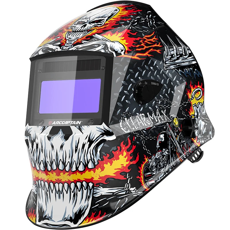 ARCCAPTAIN Auto Darkening Welding Helmet DIN 4 TIG MIG MMA