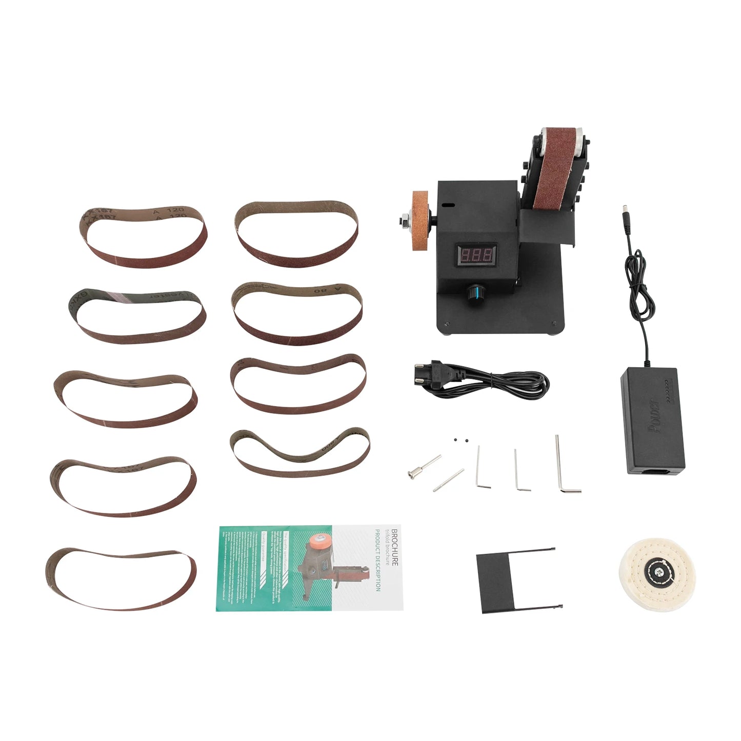 Mini Belt Sander 350W Compact 110V 220V DIY Projects