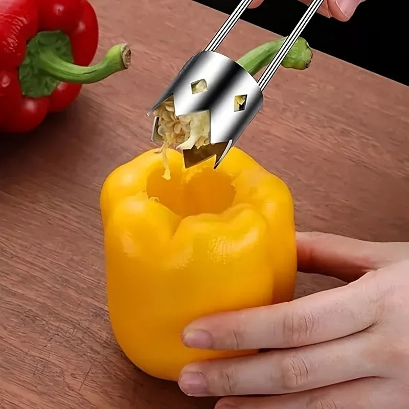 Stainless Steel Portable Fruit and Vegetable Core Remover