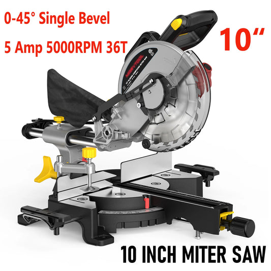 Marvtool Compound Sliding Miter Saw 5 Amp 0 To 45 Bevel