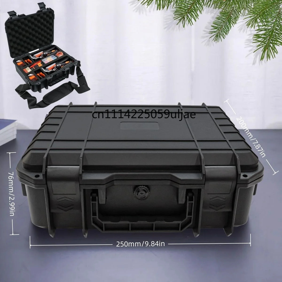 Waterproof Hard Box Industrial Storage Organizer Durable Plastic