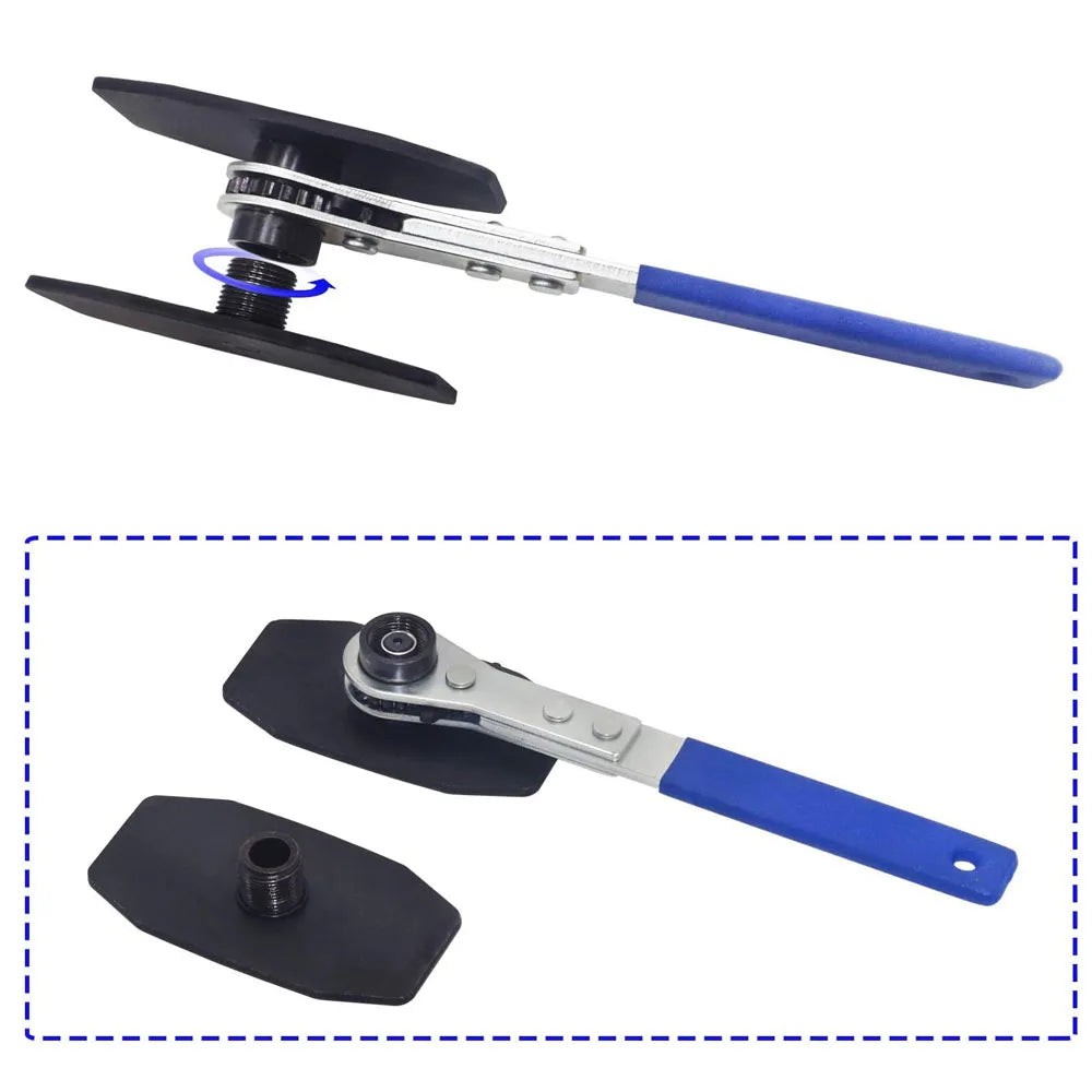 Brake Piston Caliper Press Tool 360 Degree Ratchet Pad Spreader