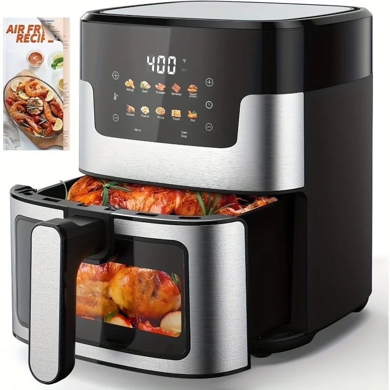 Large Capacity Air Fryer Visual Intelligent Fully Automatic Anti Scald