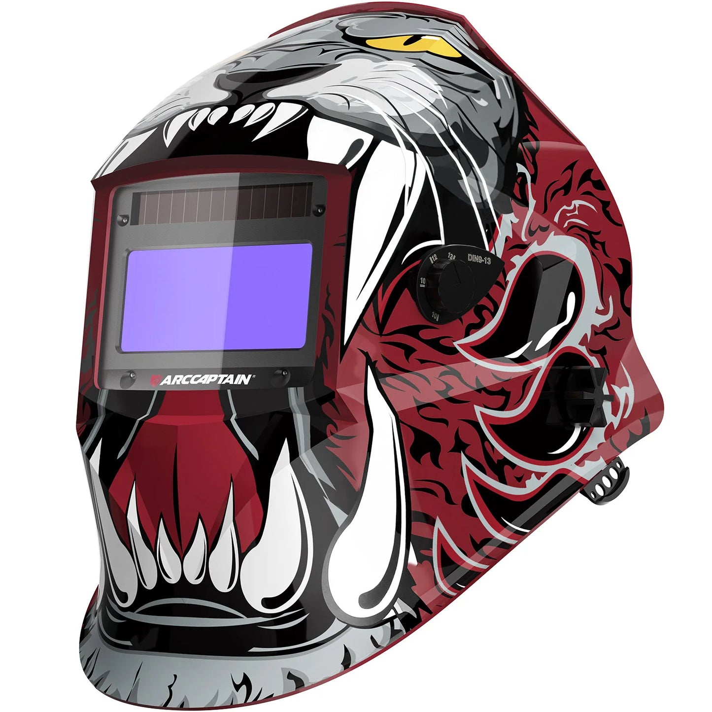 ARCCAPTAIN Auto Darkening Welding Helmet DIN 4 TIG MIG MMA