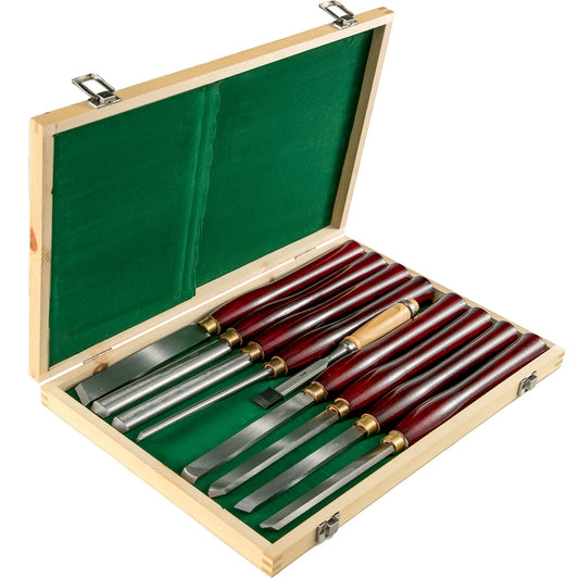 Succebuy Lathe Chisel Set For Wood Turning With Tool Box