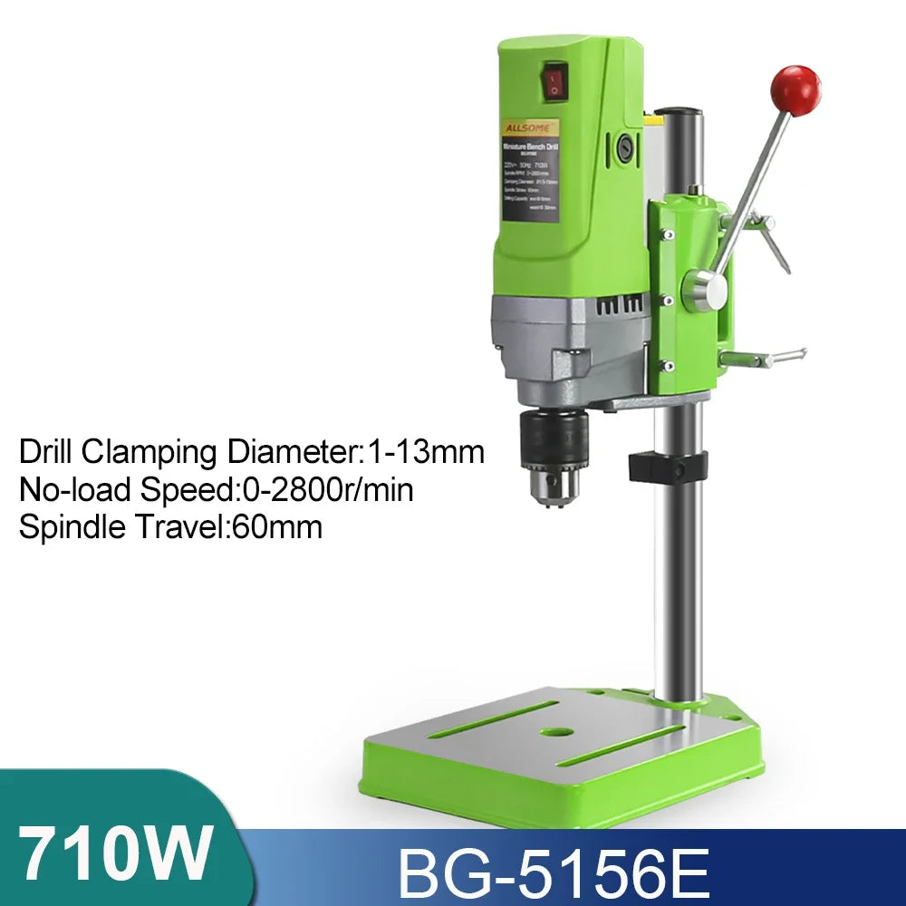 Allsome Mini Bench Drill Press Variable Speed Drill Chuck