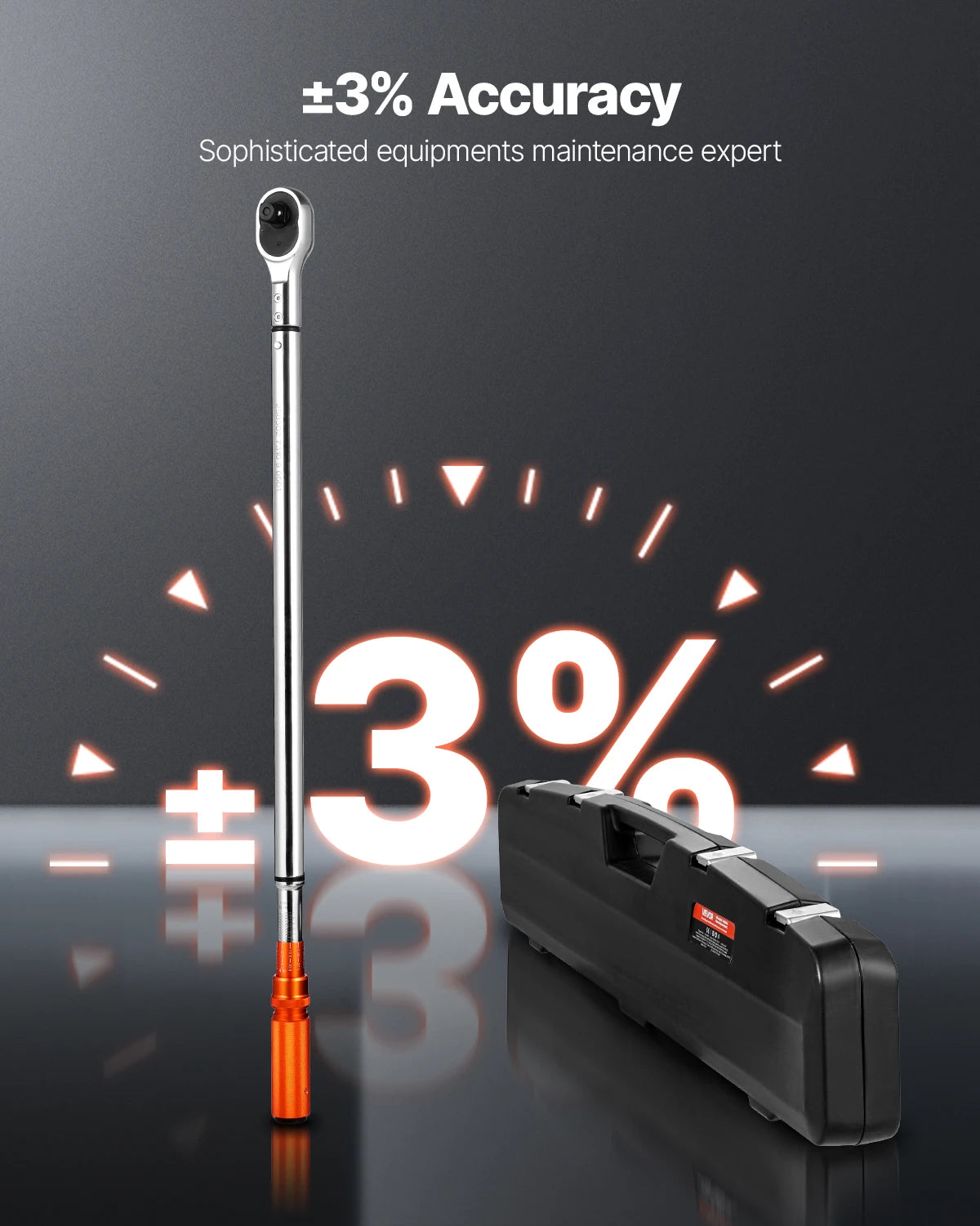 SucceBuy Dual-Direction Torque Wrench Set For Automotive Repair