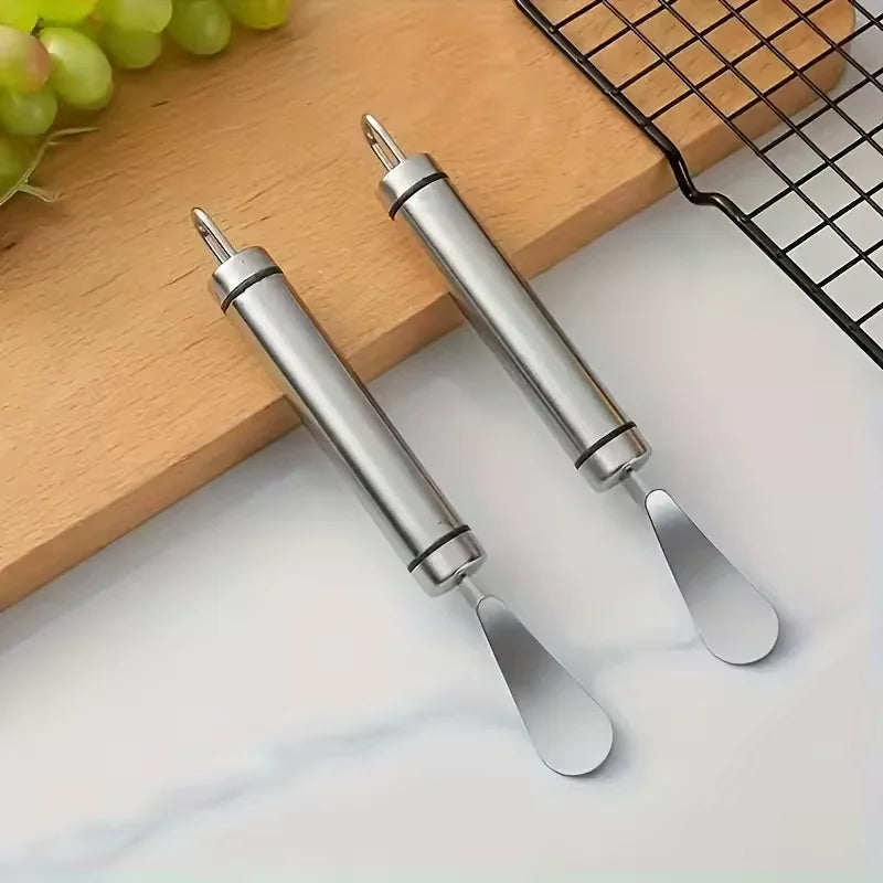 Stainless Steel Citrus Peeler With Handle For Easy Kitchen Use