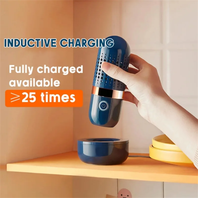 Wireless Portable Capsule Shape Fruit And Vegetable Washer