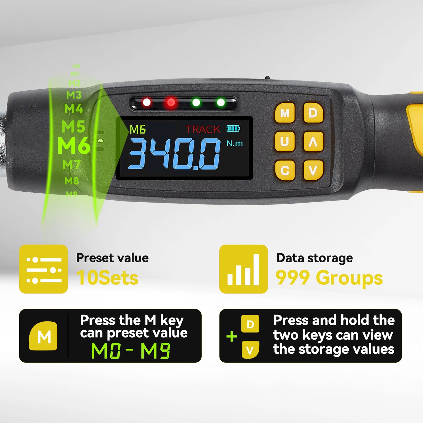 Waxtron Digital Torque Wrench With Two Percent Accuracy For Auto