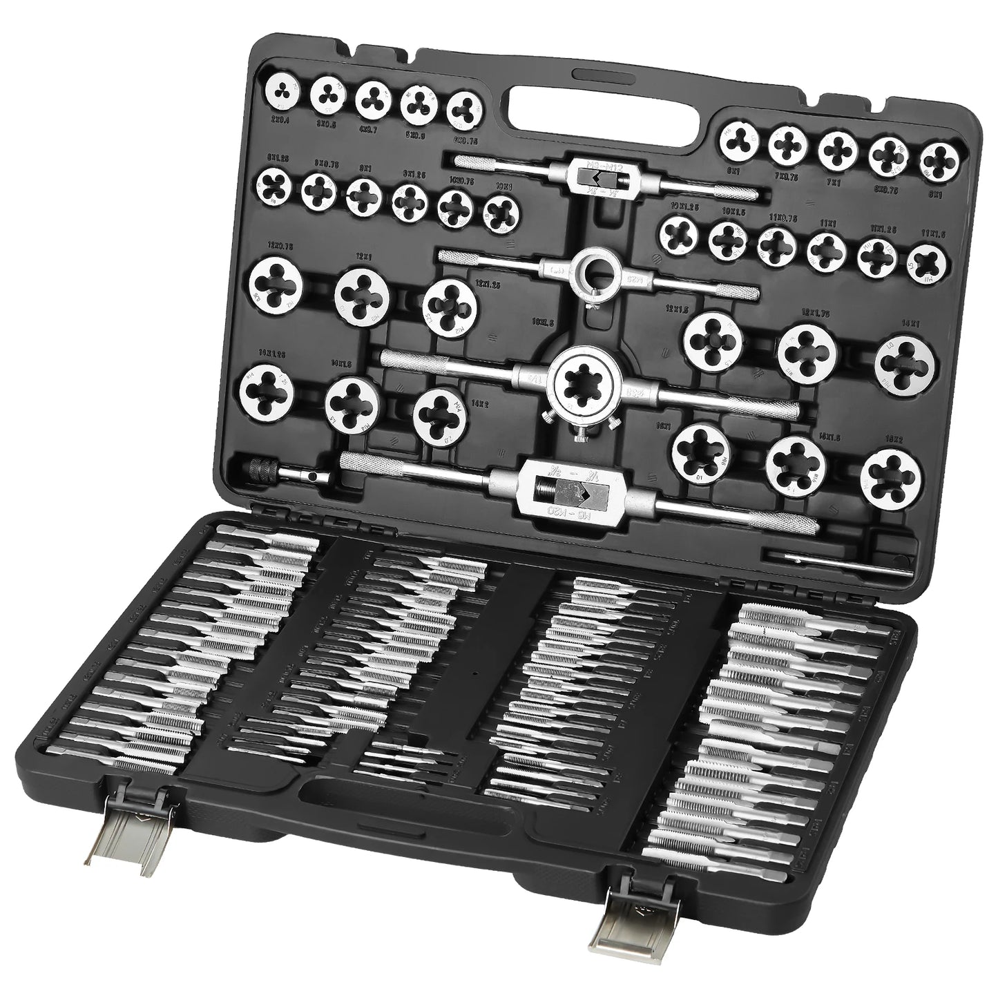 SucceBuy Tap and Die Set Bearing Steel Essential Threading Tool
