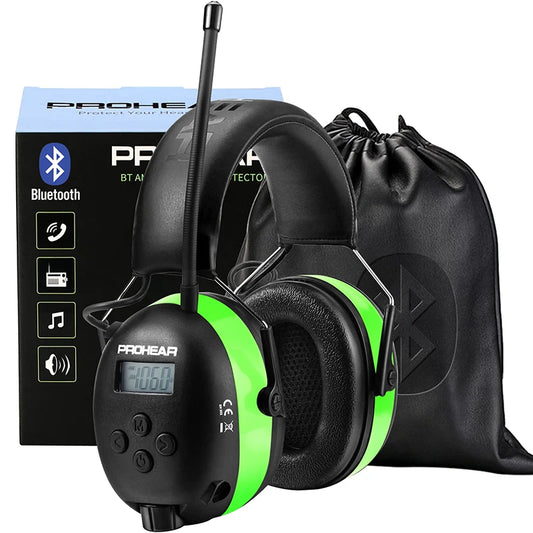 ZOHAN Bluetooth Earmuffs Pro Hearing Protection With Noise Reduction