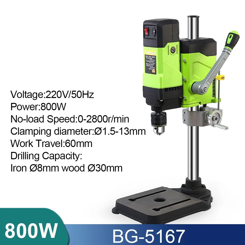 Allsome Mini Bench Drill Press Variable Speed Drill Chuck