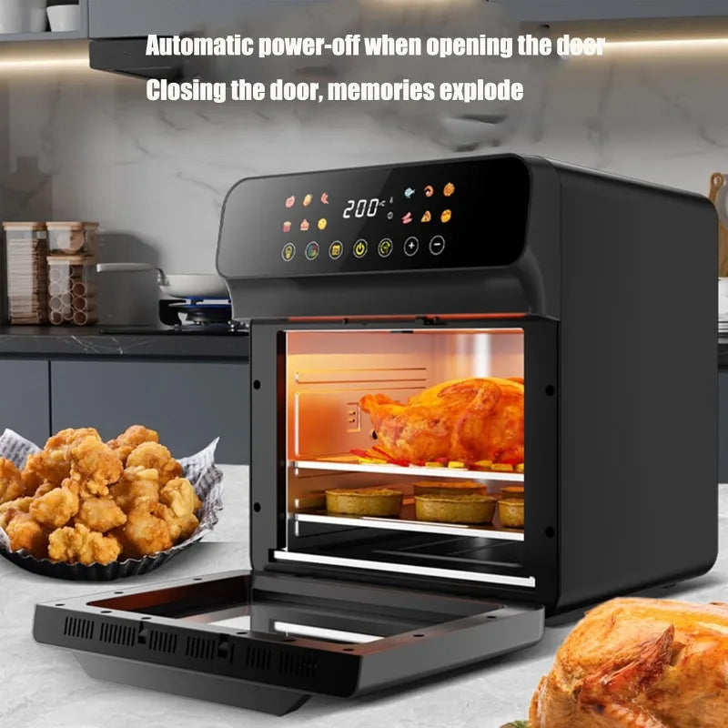 Large Capacity Air Fryer Visual Intelligent Fully Automatic Anti Scald