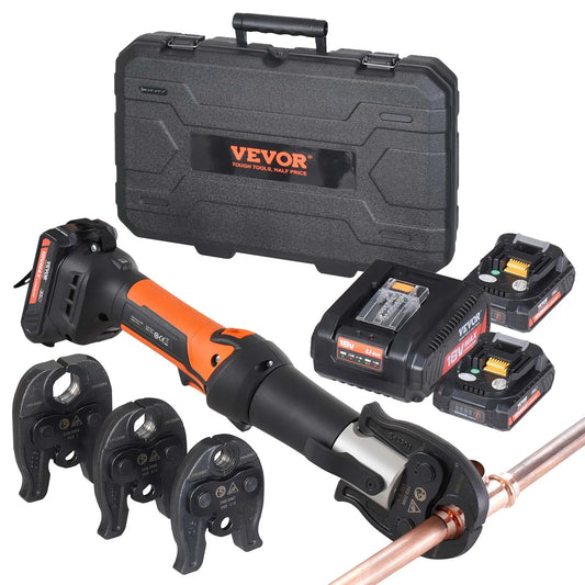 SucceBuy 18V Electric Pipe Crimping Tool Half Inch To One Inch Copper Pipes