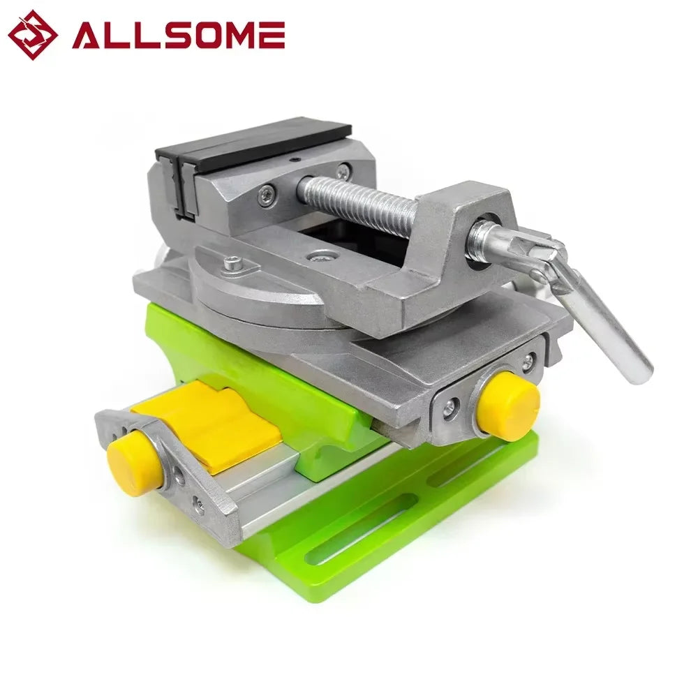 2 In 1 Milling Drilling Precision Vise With Swivel Base