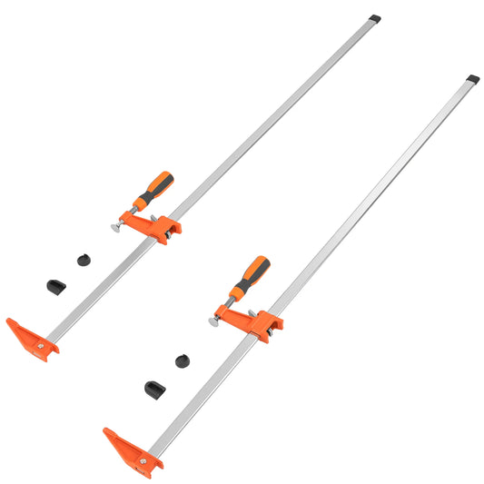 Succebuy 2-Pack Woodworking F Clamps With Heavy Load Capacity